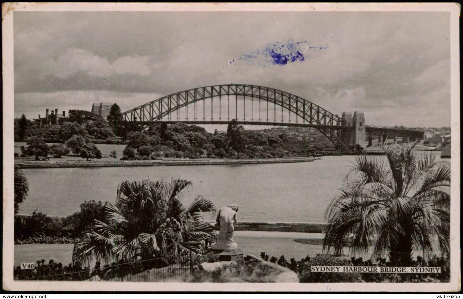 Postcard Sydney SYDNEY HARBOUR BRIDGE 1961 - Sydney