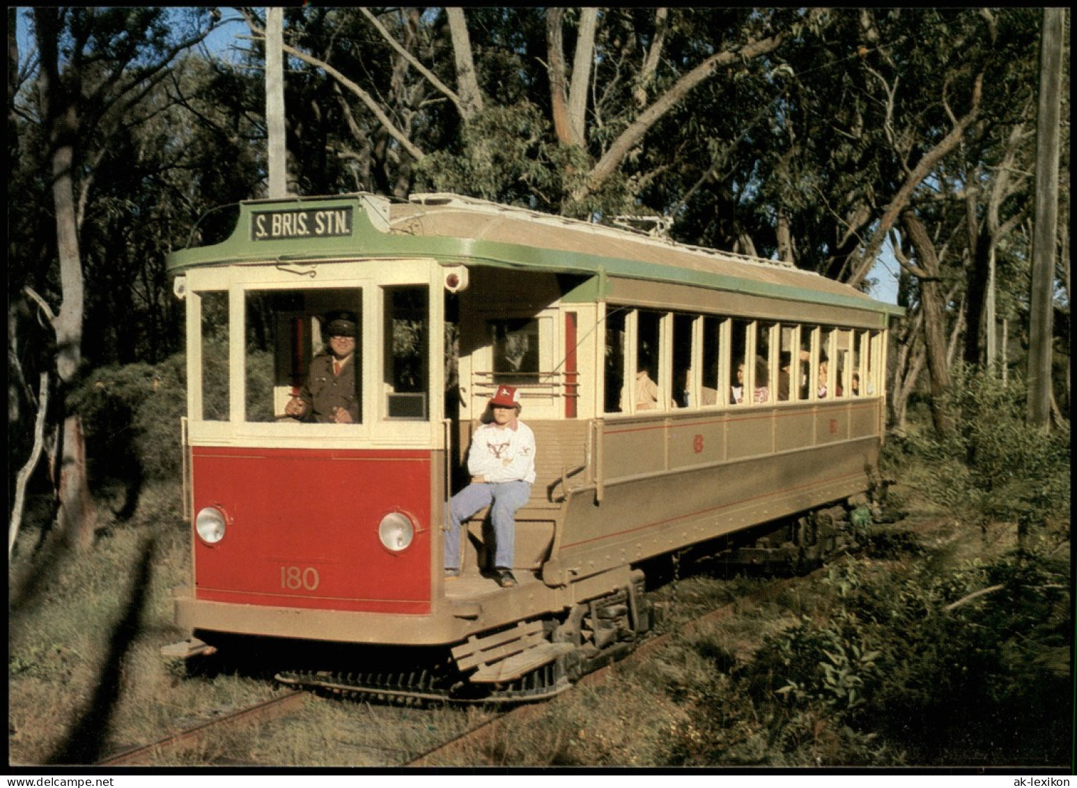 Postcard Sydney TRAMWAY MUSEUM Tramcar 1984 - Sydney