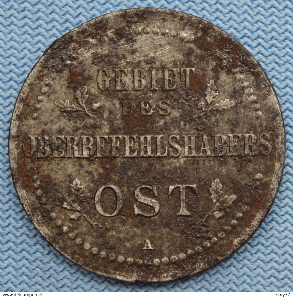 3 Kopeks 1916 A • Military Issue WW I / Monnaie Militaire • Ostrubel • Russia / Russie Occupation Allemande • [24-648] - Otros & Sin Clasificación