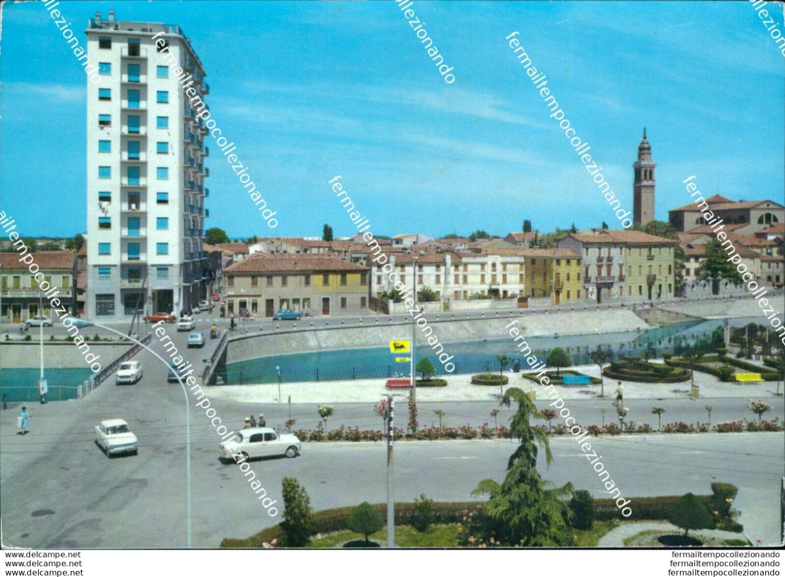 Ai639  Cartolina Adria Riviera Roma Provincia Di Rovigo - Rovigo