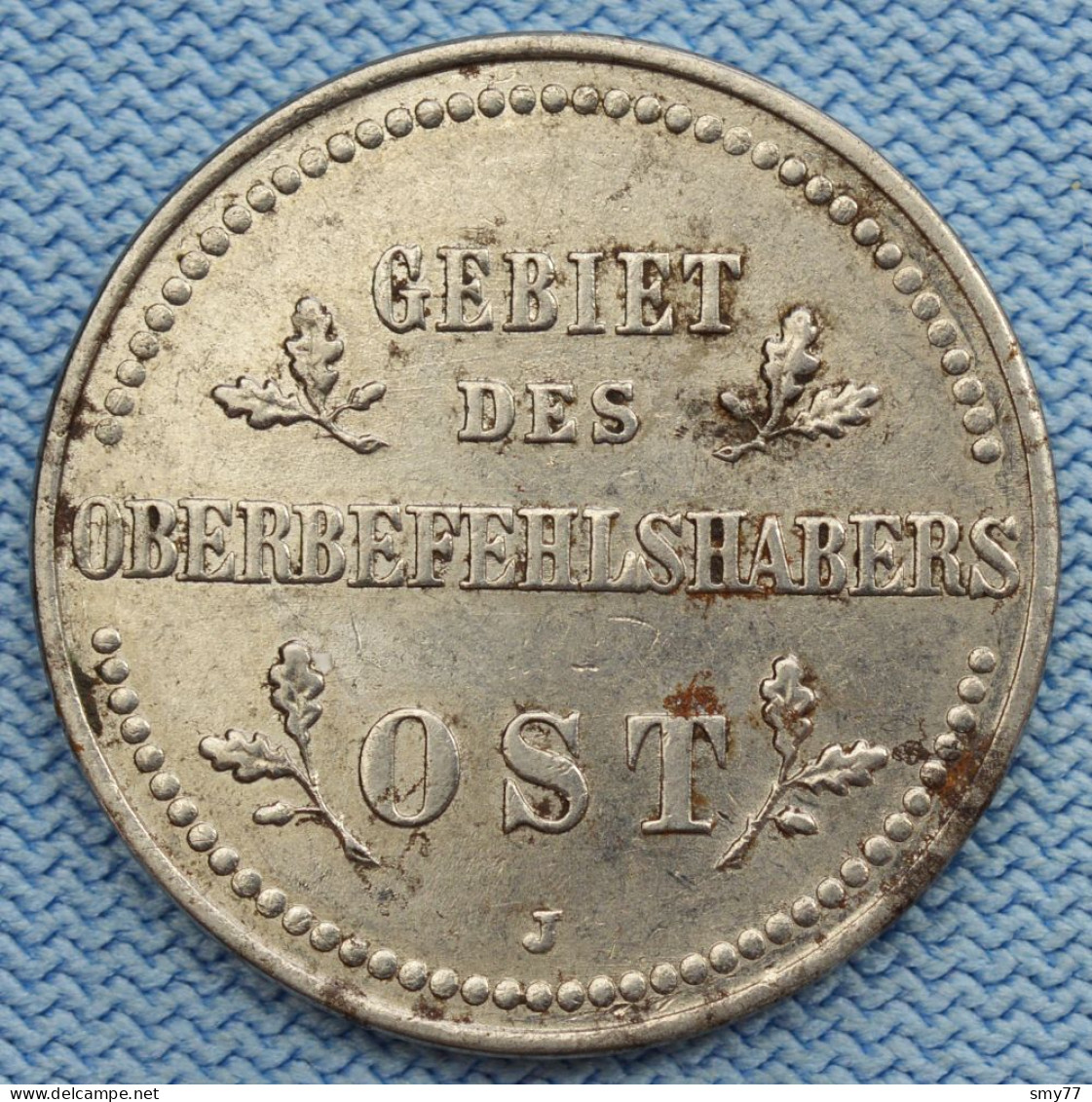 2 Kopeks 1916 J • Military Issue WW I / Monnaie Militaire • Ostrubel • Russia / Russie Occupation Allemande • [24-649] - Andere & Zonder Classificatie