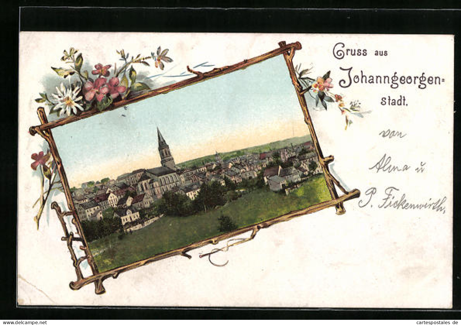 AK Johanngeorgenstadt, Blick Auf Die Stadt  - Johanngeorgenstadt