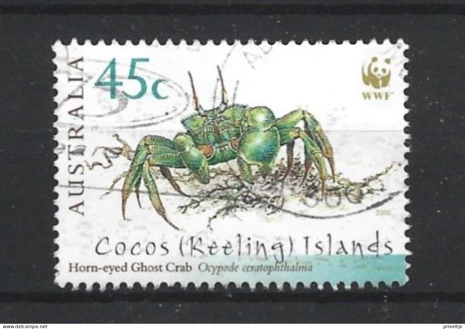 Cocos Keeling 2000 WWF Crab Y.T. 383 (0) - Islas Cocos (Keeling)