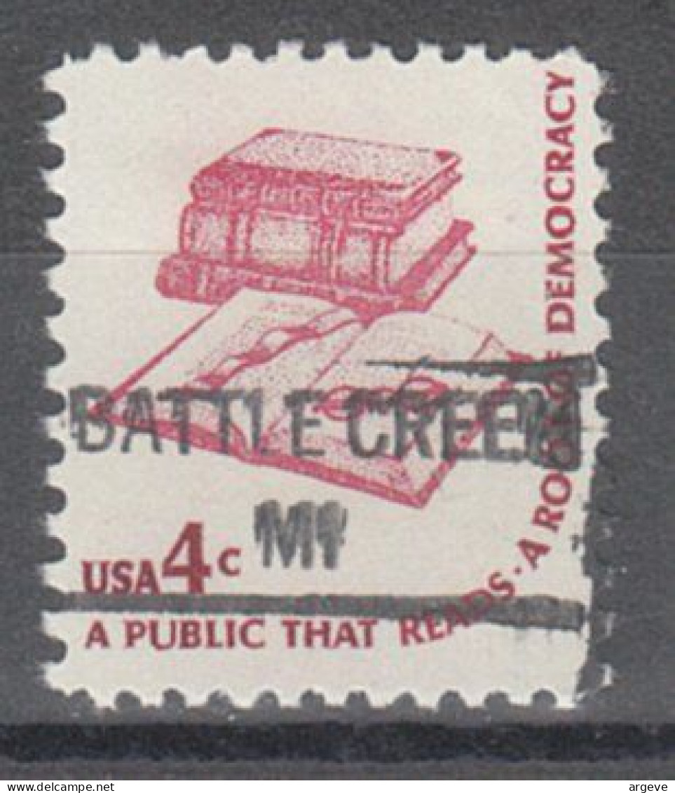 USA Precancel Vorausentwertungen Preo Locals Michigan, Battle Creek 841 (E/M,MI) - Vorausentwertungen