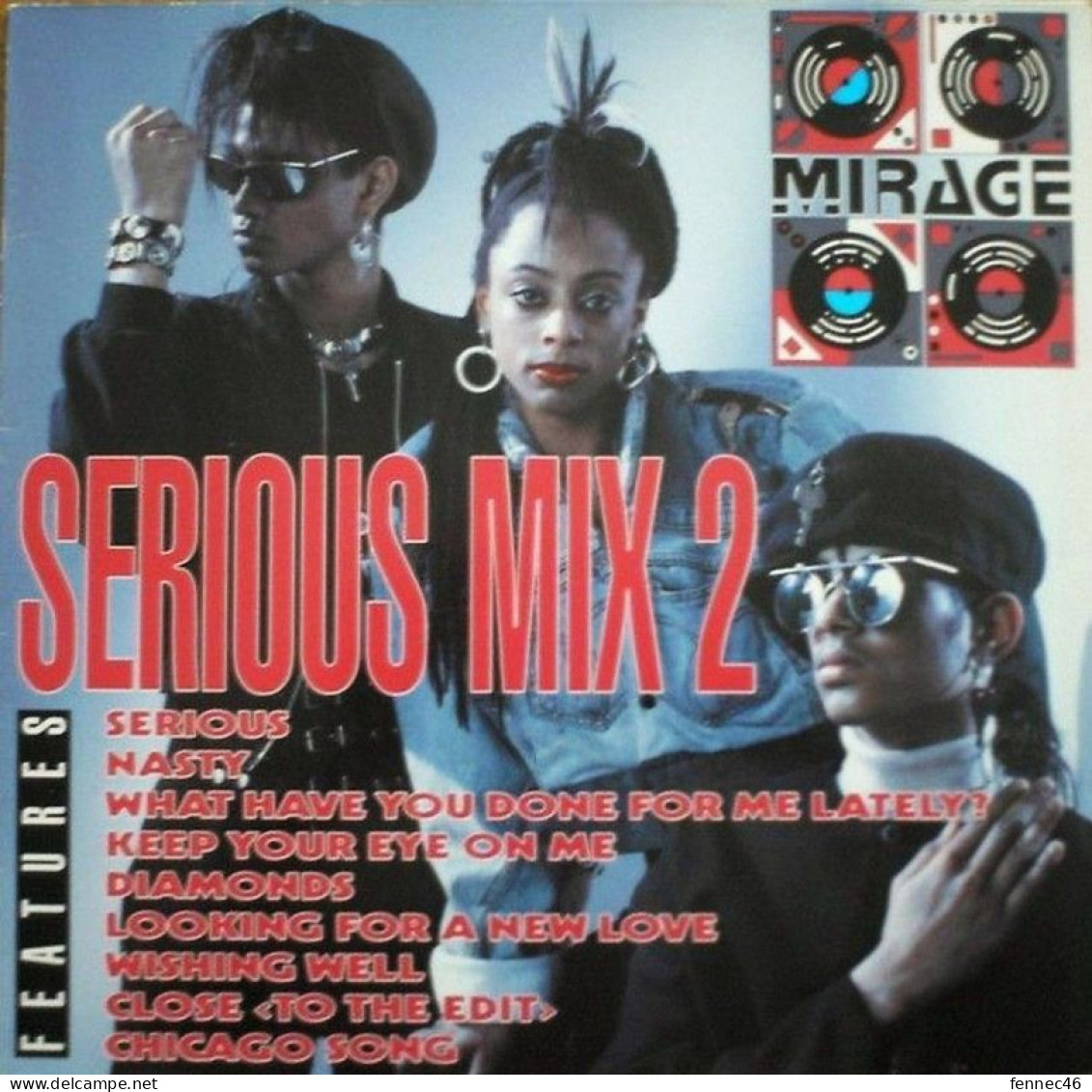 * Vinyle Maxi 45T - MIRAGE - SERIOUS MIX 2 - 45 T - Maxi-Single