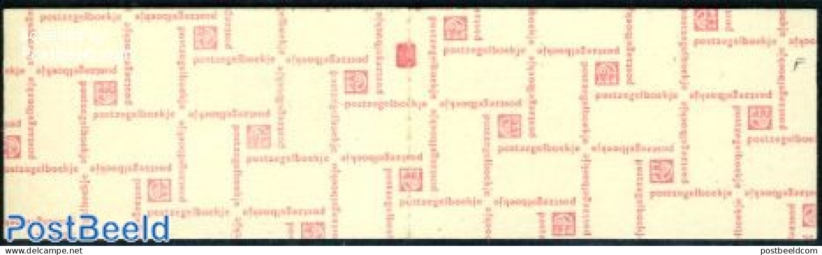Netherlands 1969 4x1+8x12c Booklet Phosphor, Count Block, Hebt U Ie, Mint NH, Stamp Booklets - Ongebruikt