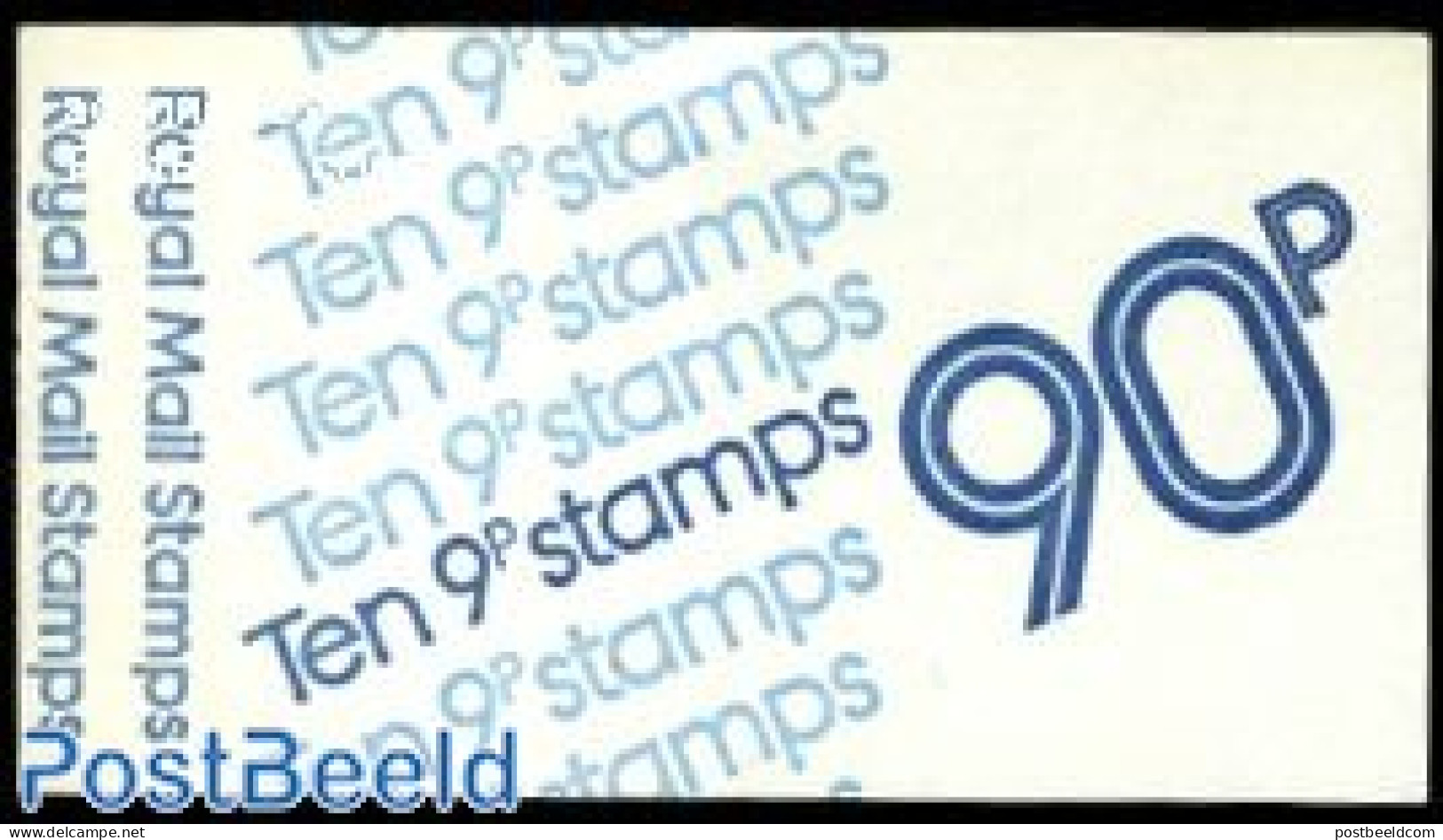 Great Britain 1977 Definitives Booklet (Selvedge At Left), Mint NH, Stamp Booklets - Ongebruikt