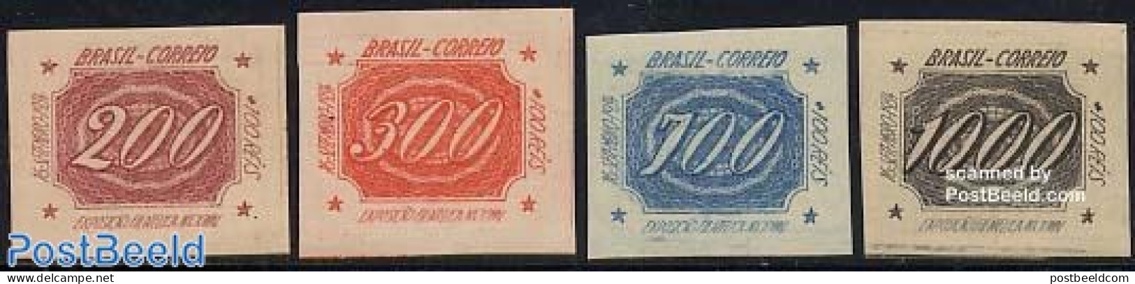 Brazil 1934 Stamp Expo 4v, Mint NH, Stamps On Stamps - Nuevos