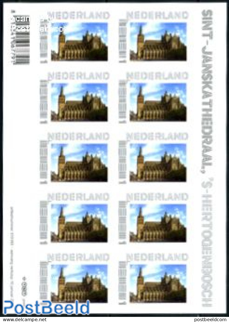 Netherlands 2011 Personal Stamp 1v S-a, St. Jan Cathedral M/s, Mint NH, Religion - Churches, Temples, Mosques, Synagog.. - Nuovi