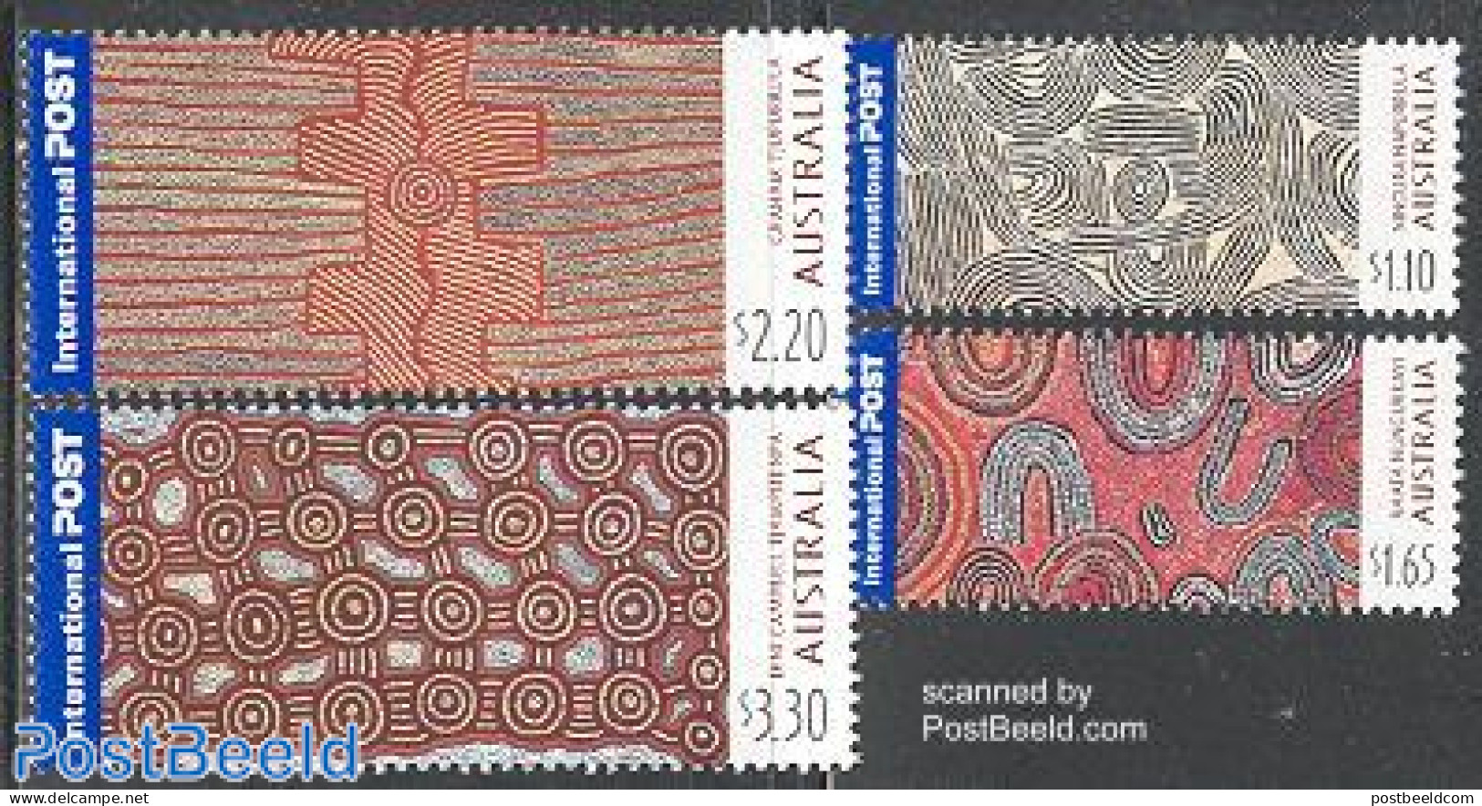 Australia 2003 Papunya Tula Art 4v, Mint NH - Ongebruikt