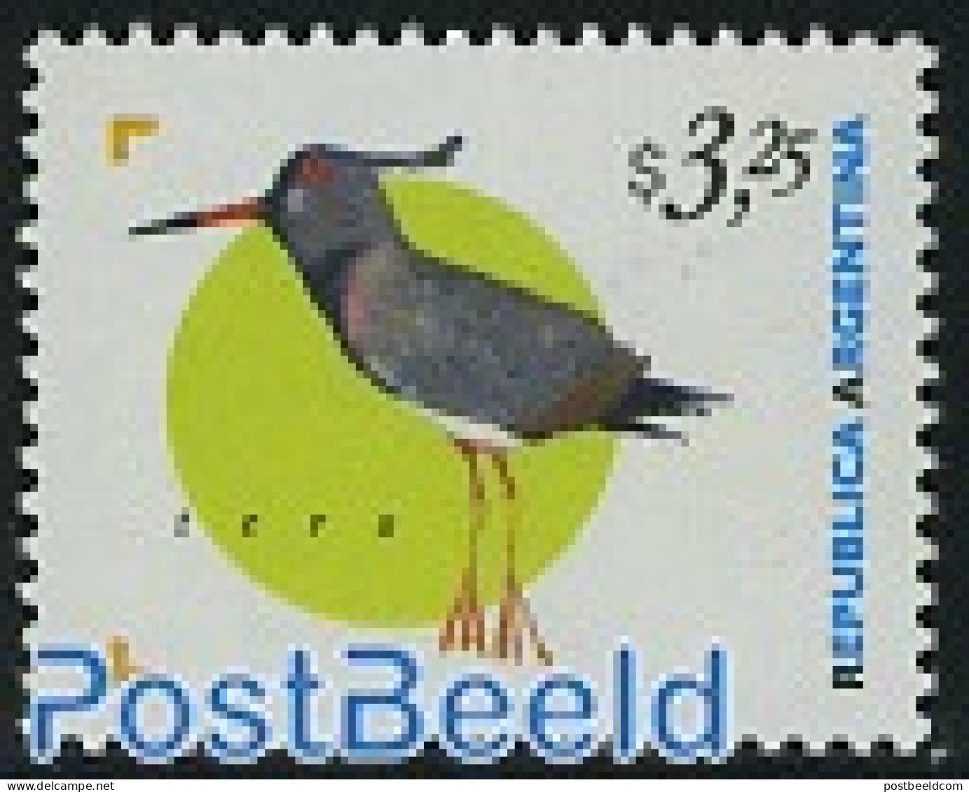 Argentina 1998 Bird $3.25 1v, Mint NH, Nature - Birds - Nuovi