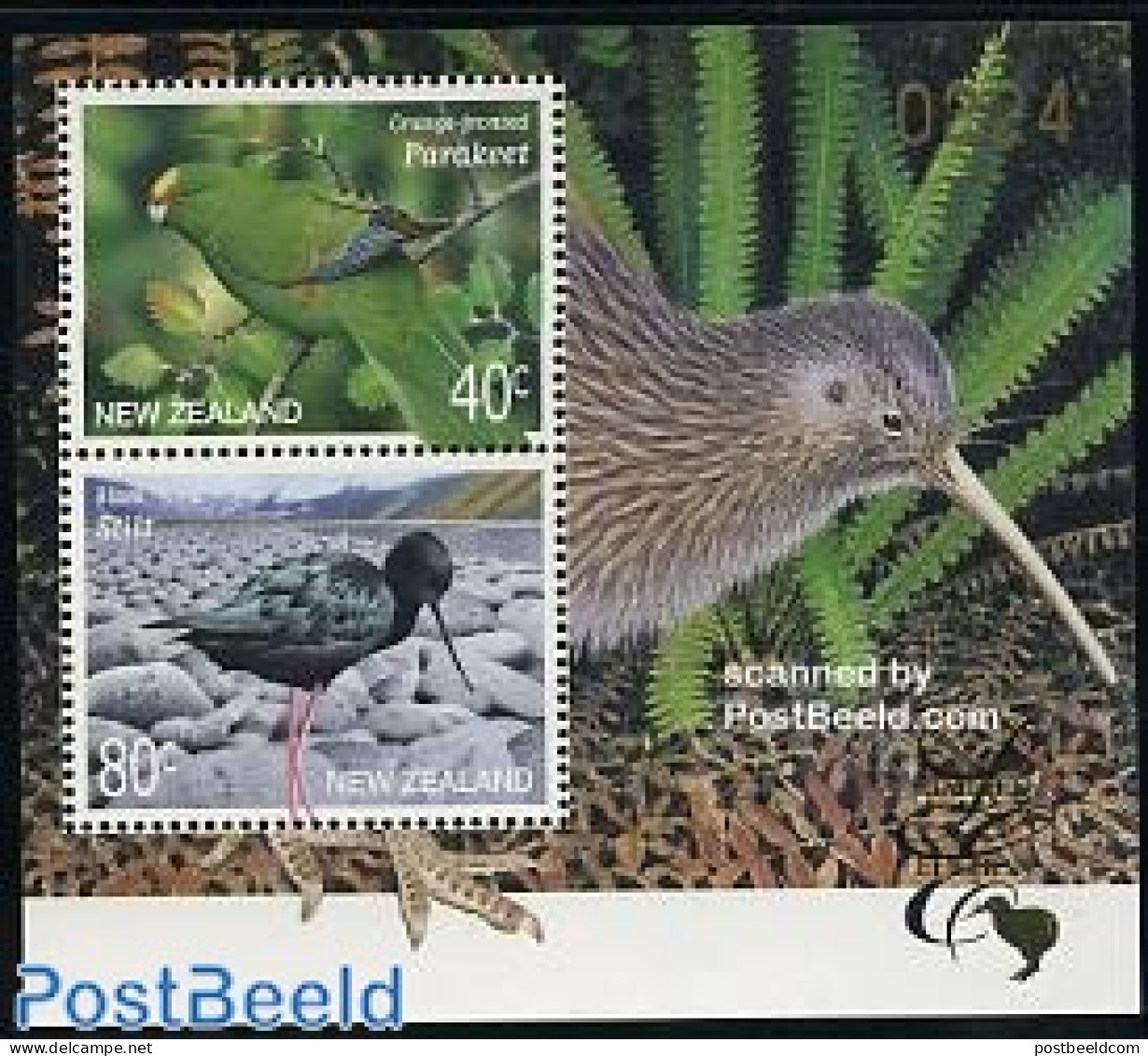 New Zealand 2000 Birds S/s, Limited Edition, Mint NH, Nature - Birds - Ungebraucht