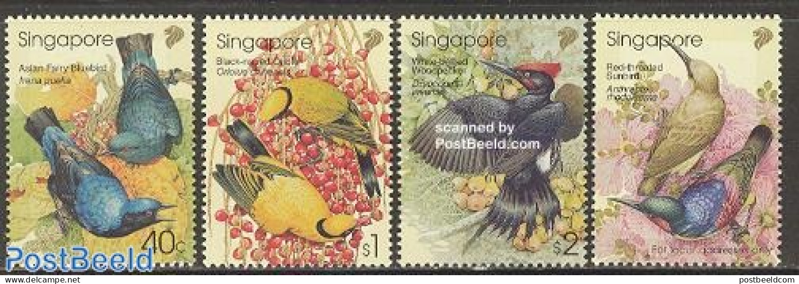 Singapore 2002 Birds 4v, Joint Issue With Malaysia, Mint NH, Nature - Various - Birds - Joint Issues - Emisiones Comunes