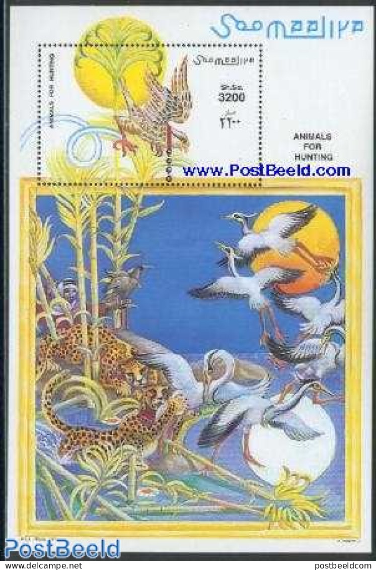 Somalia 1999 Animals For Hunting S/s, Mint NH, Nature - Birds - Somalië (1960-...)