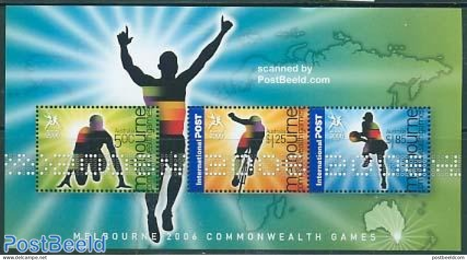 Australia 2006 Commonwealth Games S/s, Mint NH, Sport - Various - Athletics - Cycling - Handball - Sport (other And Mi.. - Nuovi
