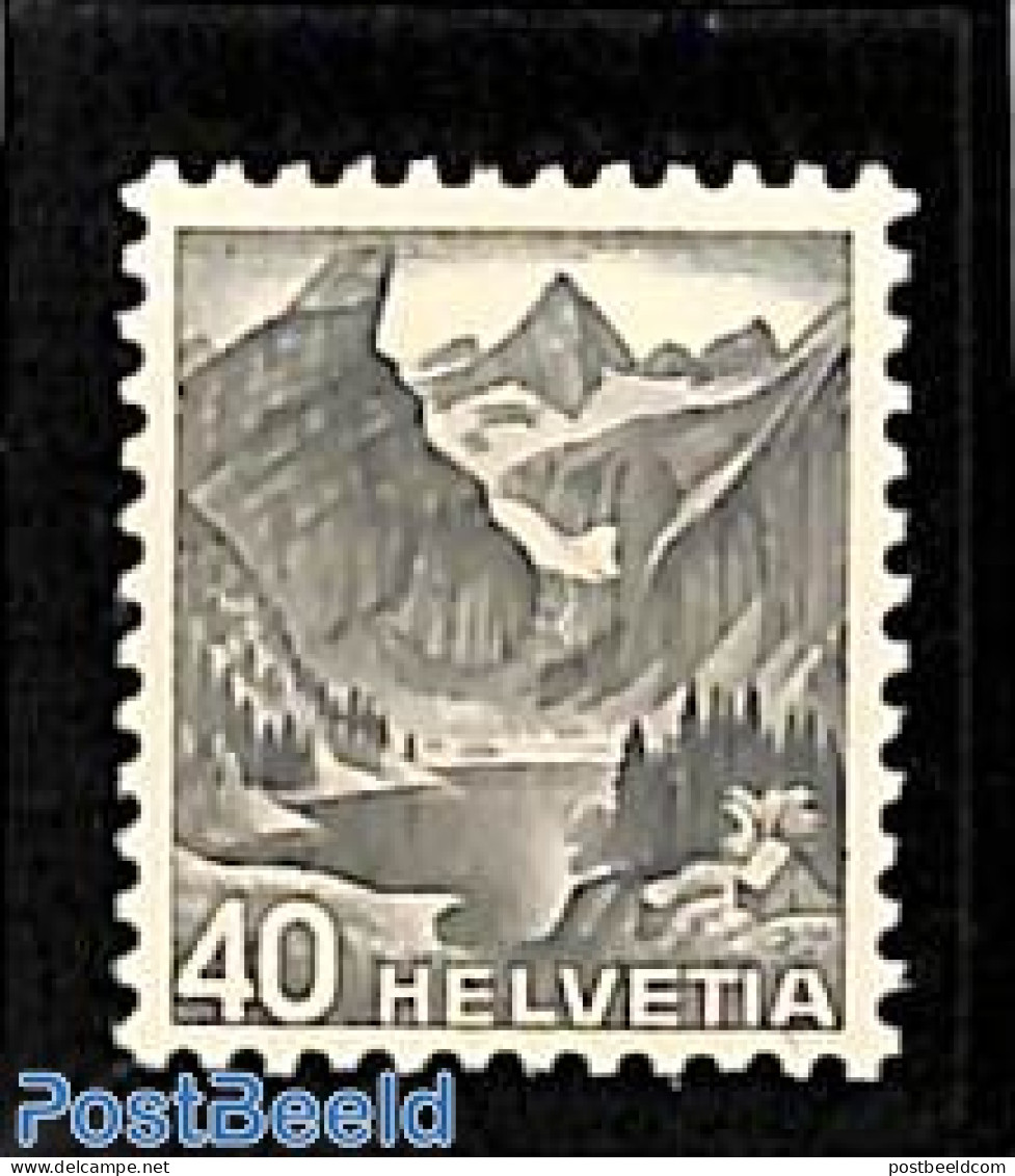 Switzerland 1936 40c, Seealpsee, Stamp Out Of Set, Mint NH - Nuevos