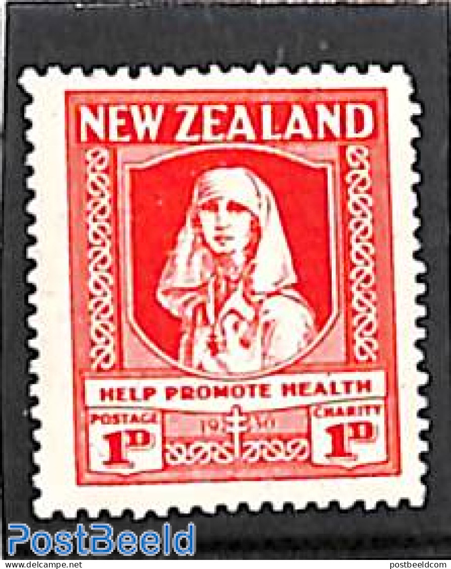 New Zealand 1930 Health 1v, Unused (hinged), Health - Anti Tuberculosis - Health - Nuovi