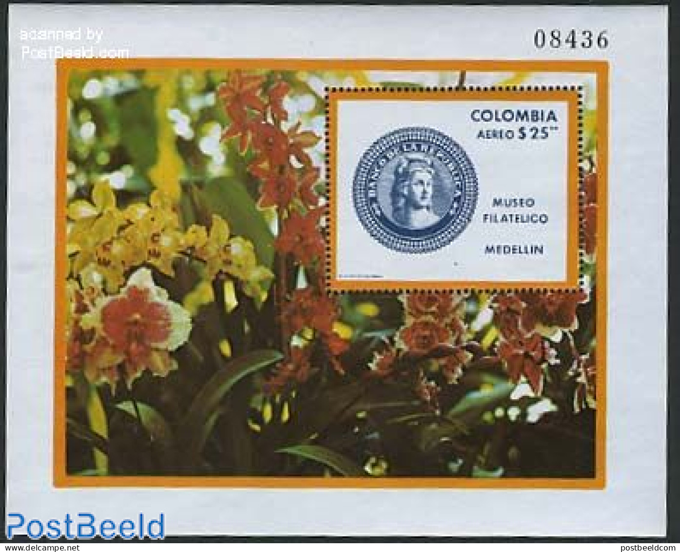 Colombia 1977 Philatelic Museum S/s, Mint NH, Art - Museums - Musea