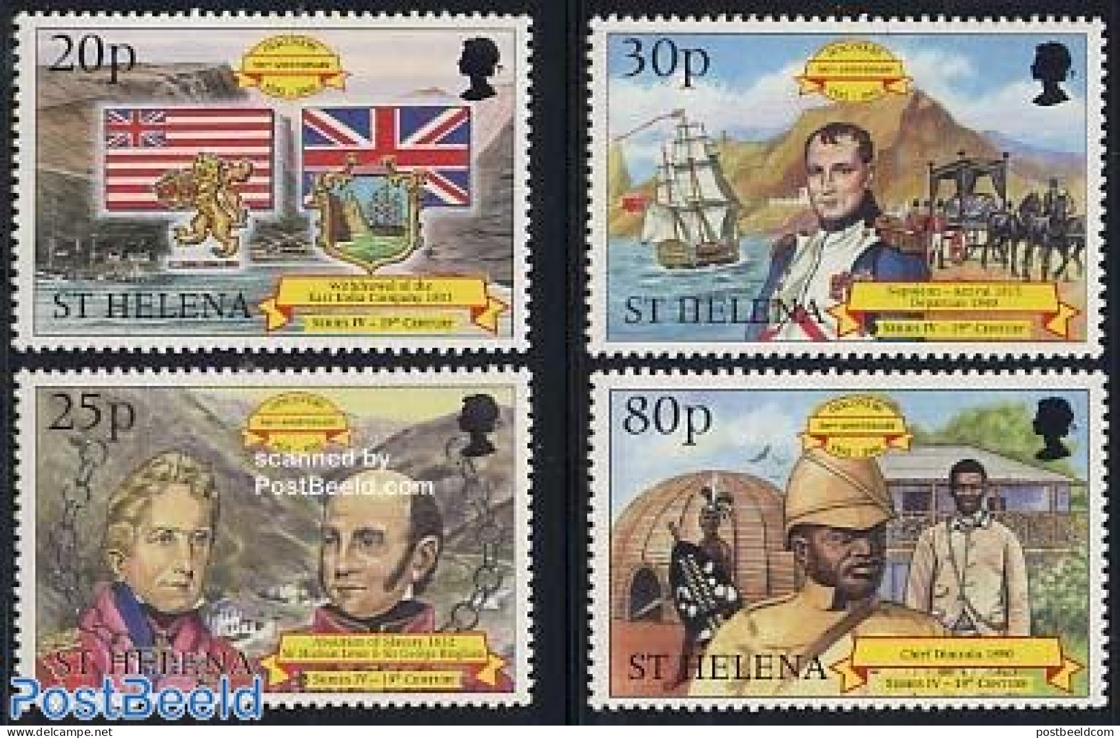 Saint Helena 2000 Discovery 500th Anniversary 4v, Mint NH, History - Nature - Transport - Various - Coat Of Arms - Fla.. - Stage-Coaches