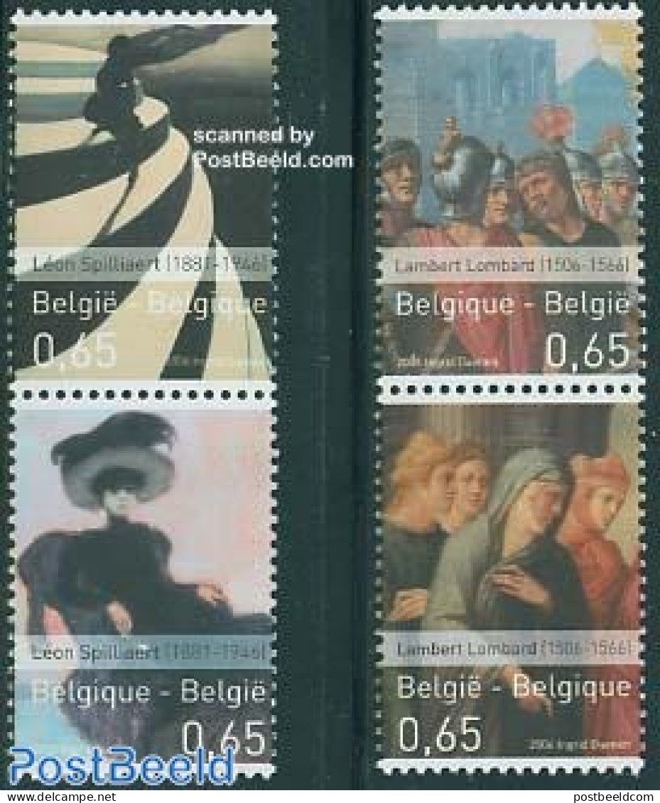 Belgium 2006 Art 2x2v [:], Mint NH, Art - Paintings - Nuevos