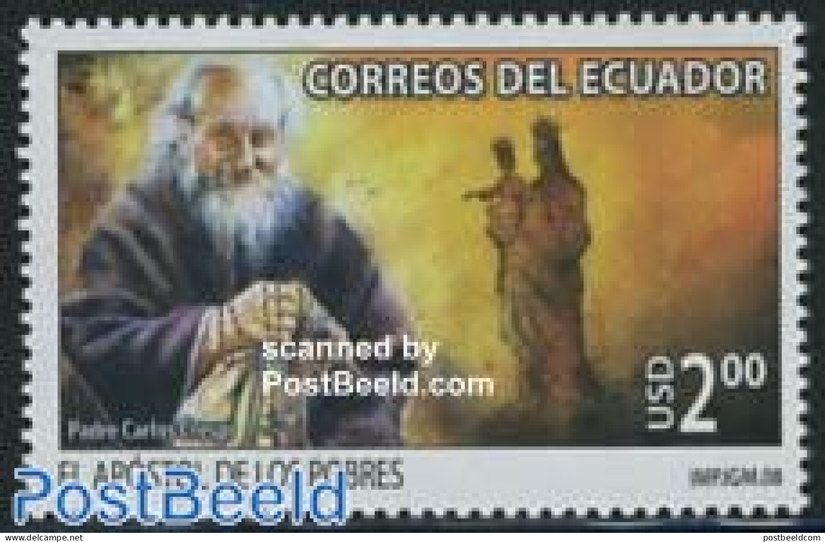 Ecuador 2008 Father Crespo 1v, Mint NH, Religion - Religion - Ecuador