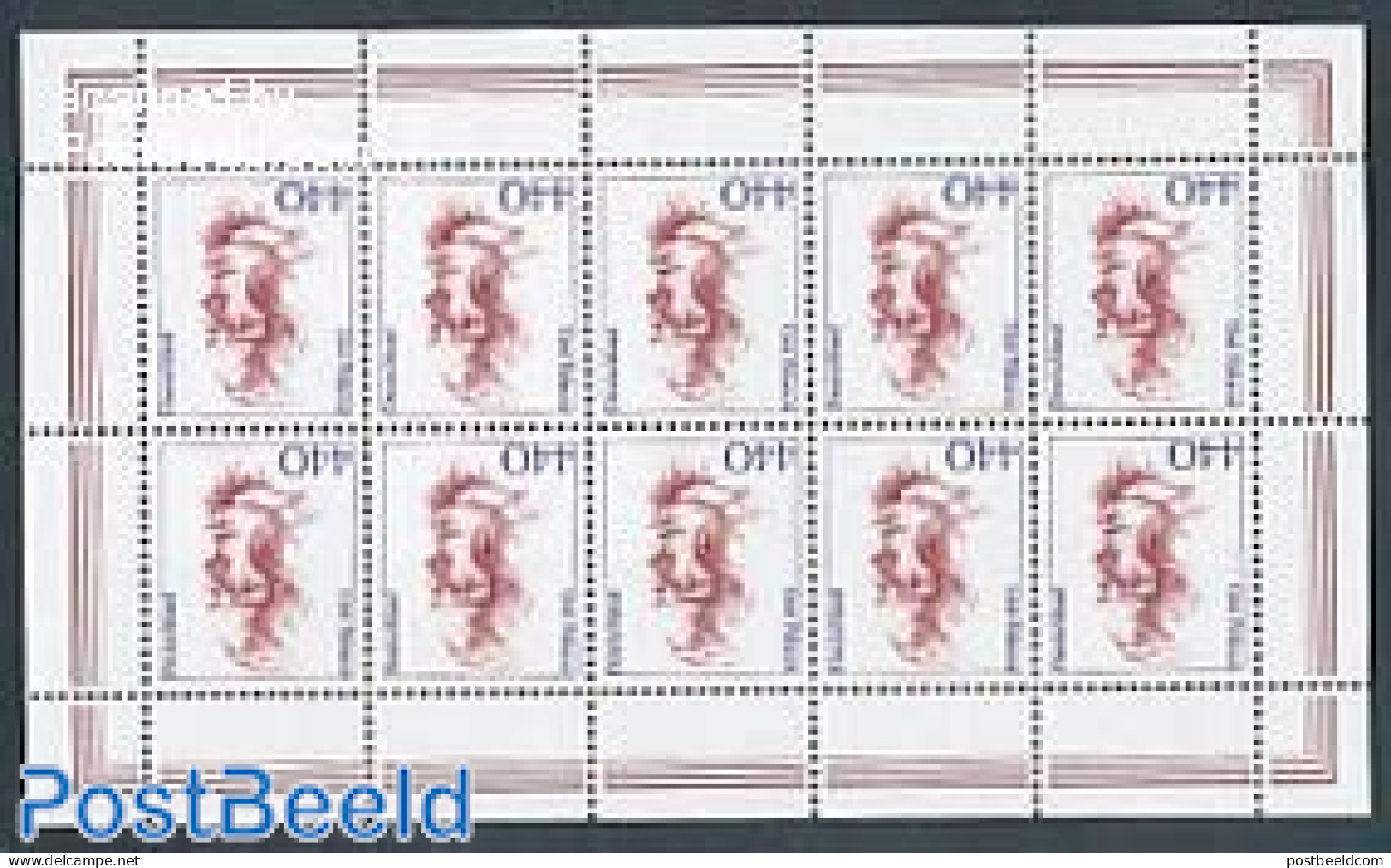 Germany, Federal Republic 1998 Gret Palucca M/s, Mint NH, History - Performance Art - Women - Dance & Ballet - Unused Stamps