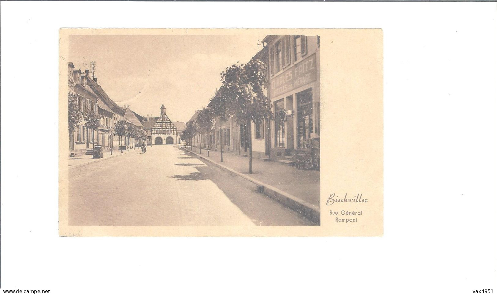 BISCHWILLER   RUE GENERAL RAMPONT     ***     A  SAISIR /// - Bischwiller