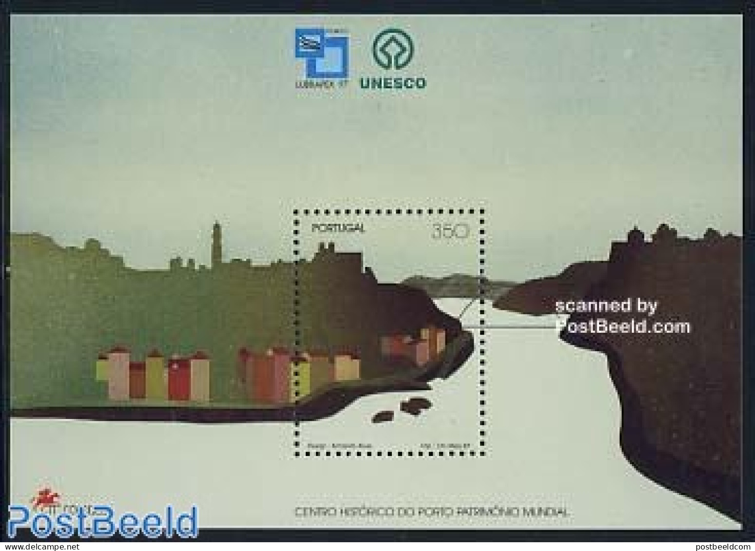 Portugal 1997 LUBRAPEX 97 S/s, Mint NH, History - World Heritage - Philately - Art - Bridges And Tunnels - Ungebraucht