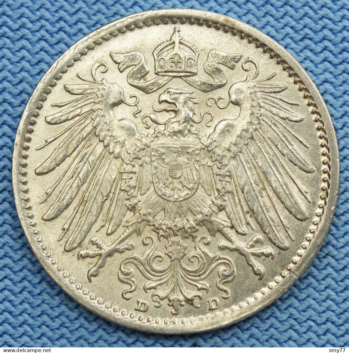 Germany / Deutschland • 1 Mark 1914 D • SPL AUNC • Deutsches Reich / Allemagne Empire • [24-652] - 1 Mark