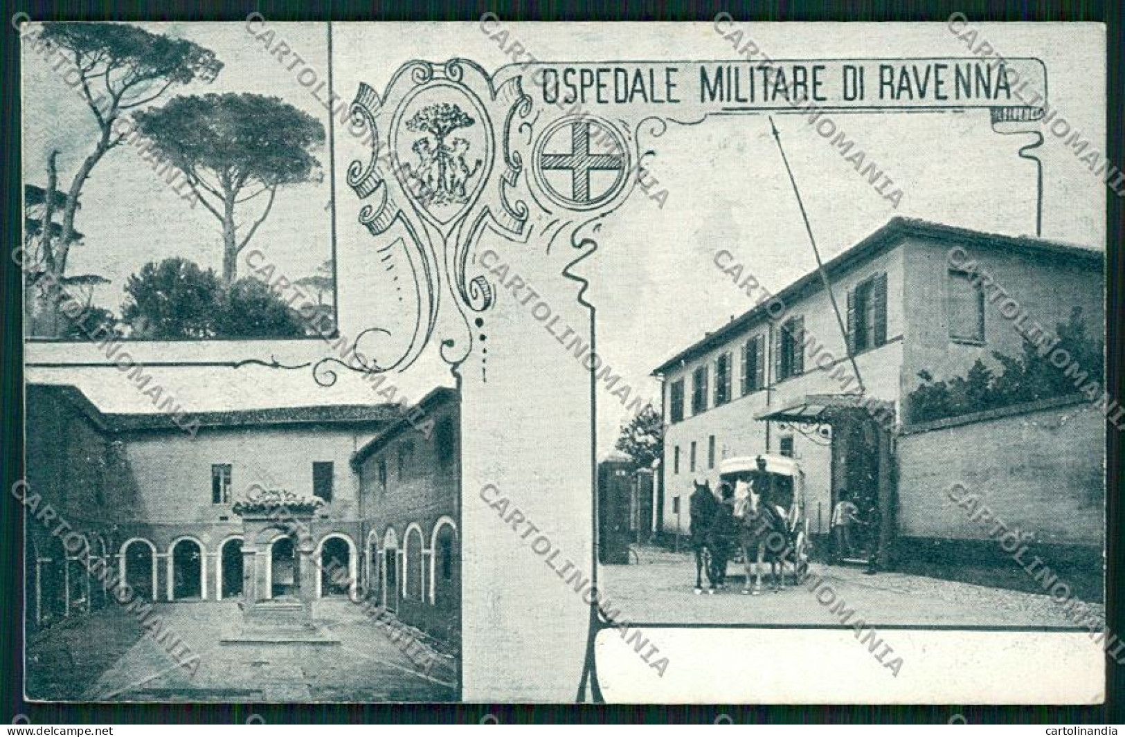 Ravenna Città Militari Ospedale Cartolina QQ9872 - Ravenna