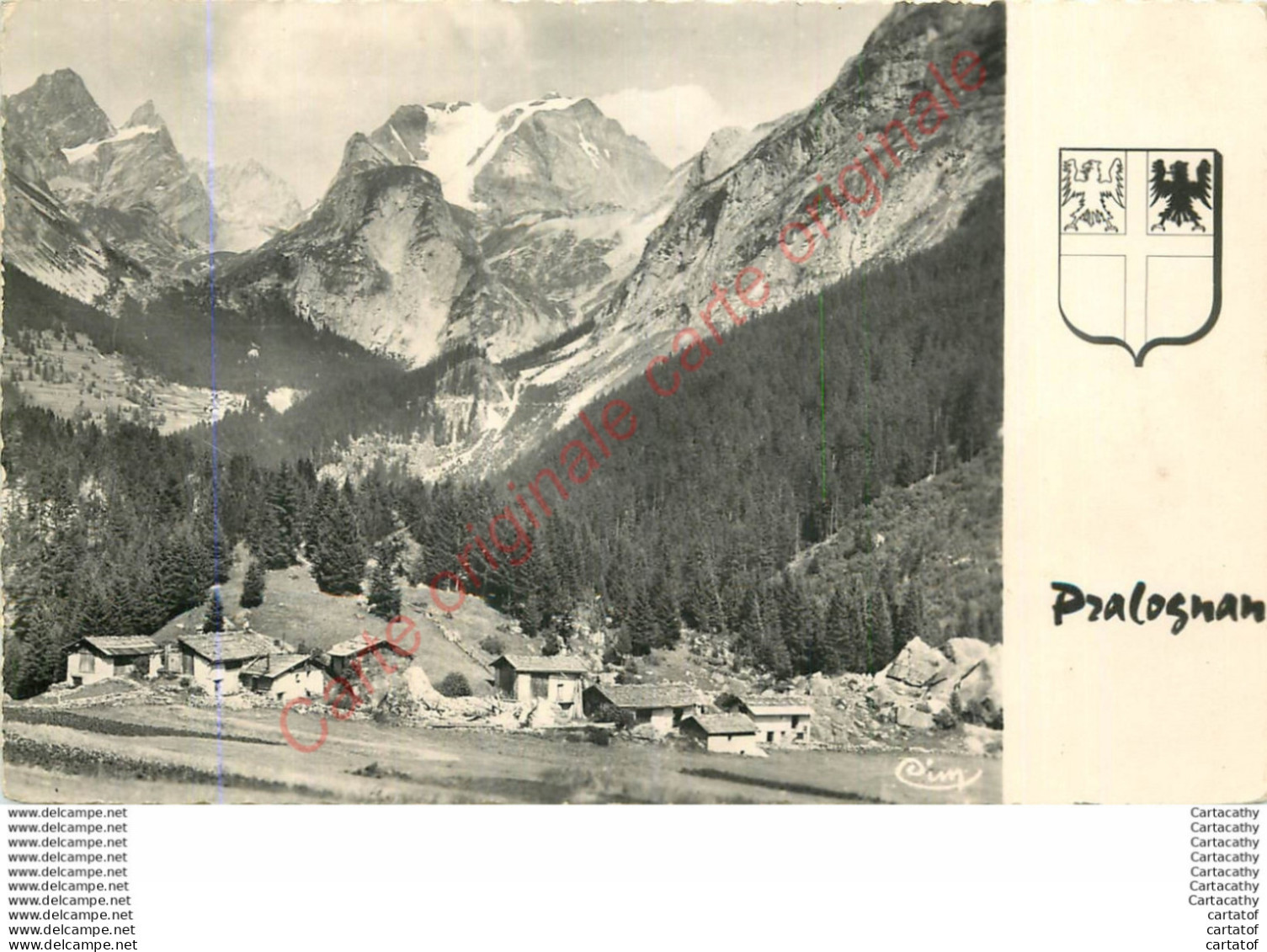 73.  PRALOGNAN LA VANOISE .  Le Hameau De Cholière Et Massif De La Vanoise . - Pralognan-la-Vanoise