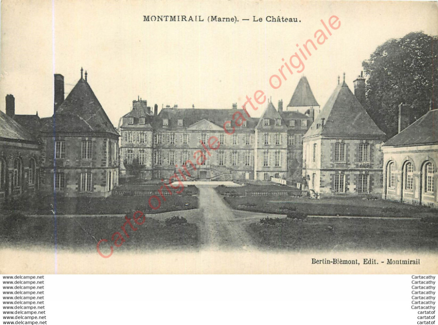 51.  MONTMIRAIL .  Le Château . - Montmirail