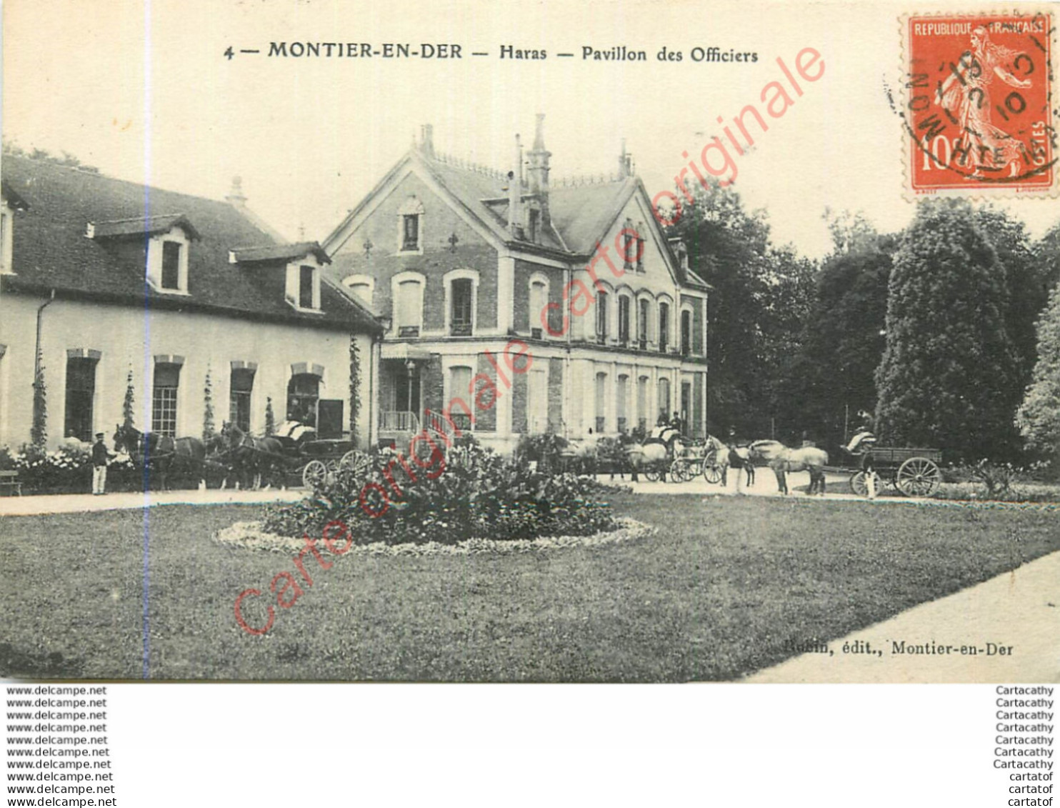 52.  MONTIER EN DER .  Haras .  Pavillon Des Officiers . - Montier-en-Der