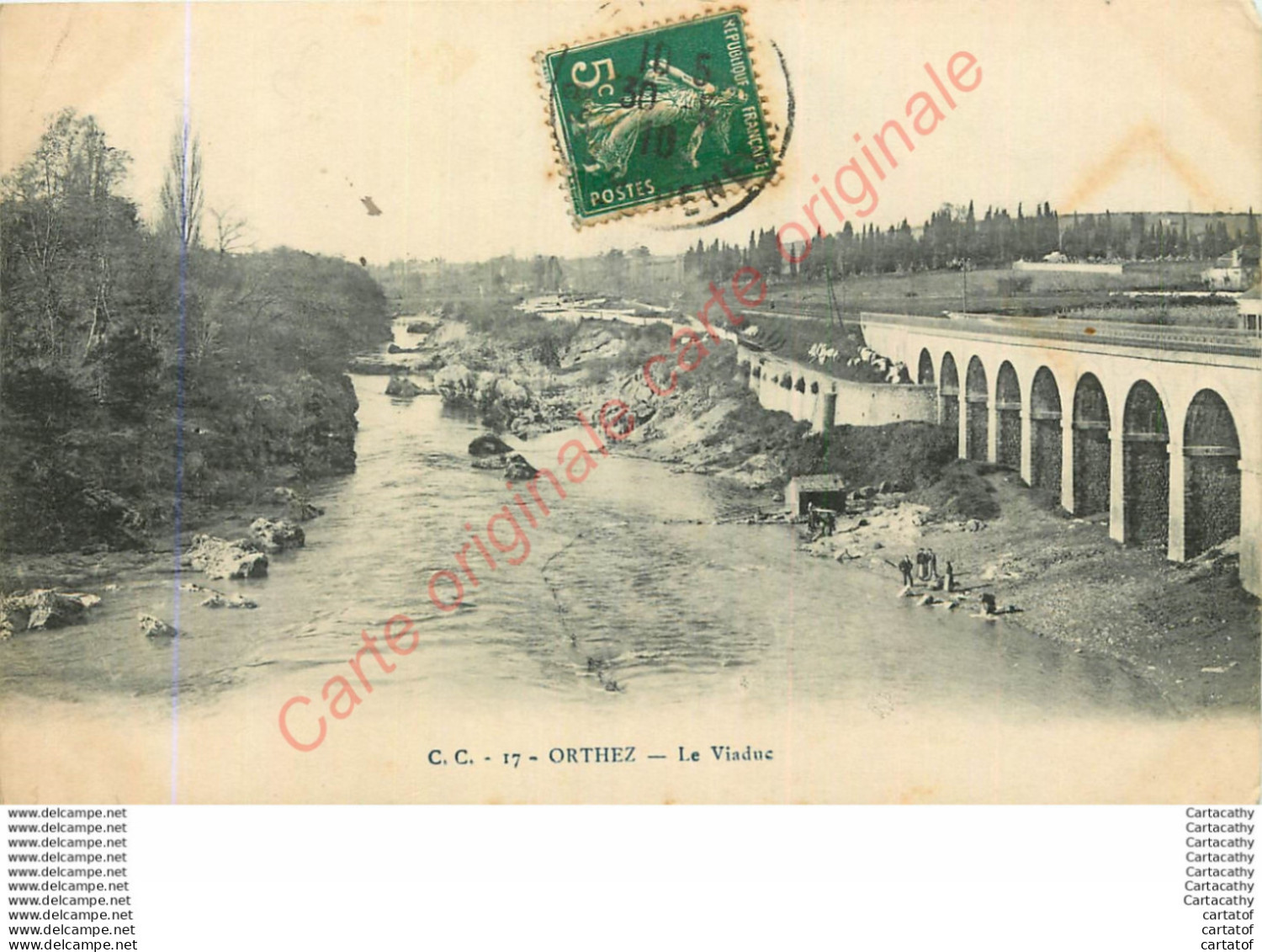 64.  ORTHEZ .  Le Viaduc . - Orthez