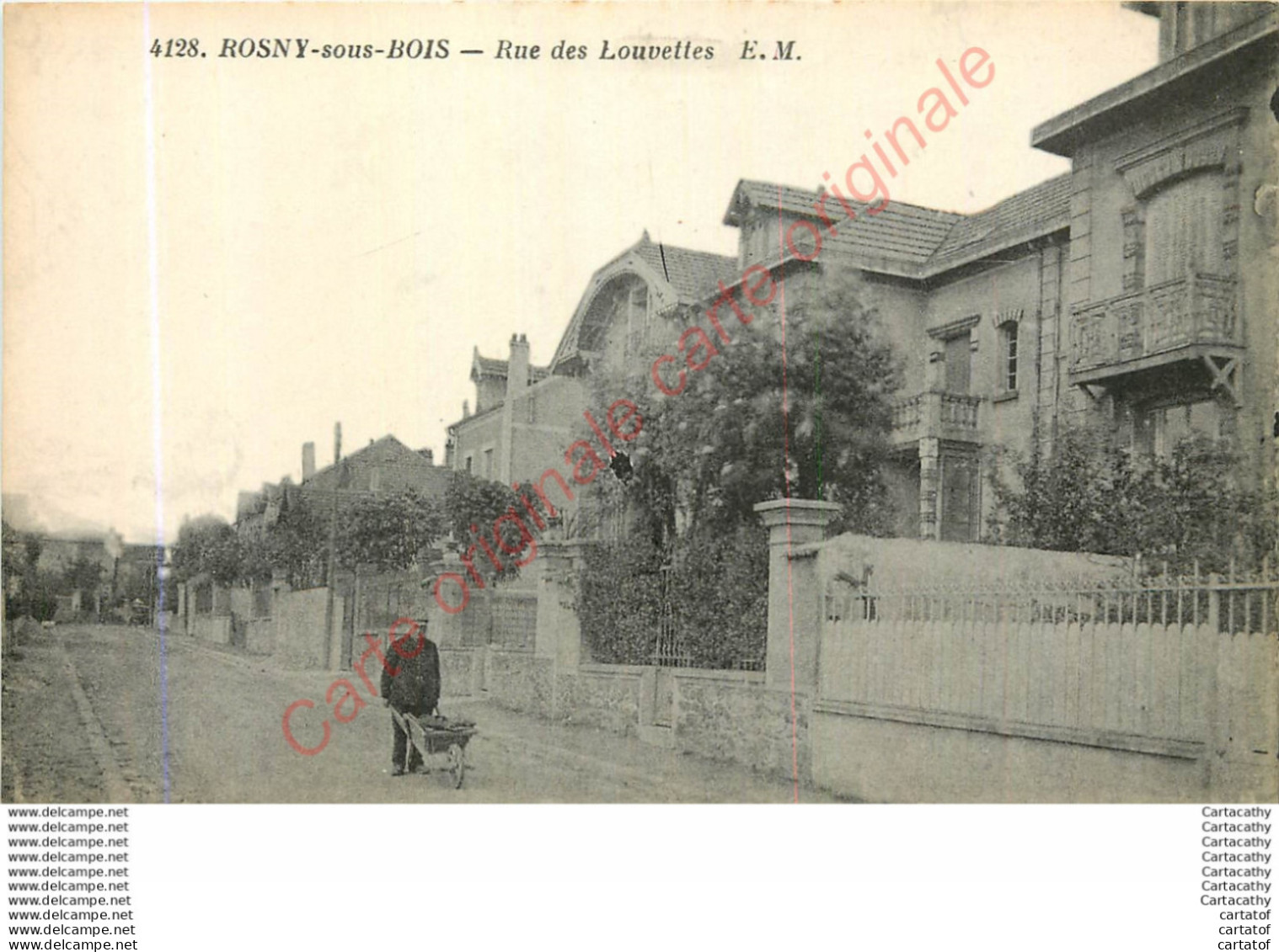 93.  ROSNY Sous BOIS . Rue Des Louvettes . - Rosny Sous Bois