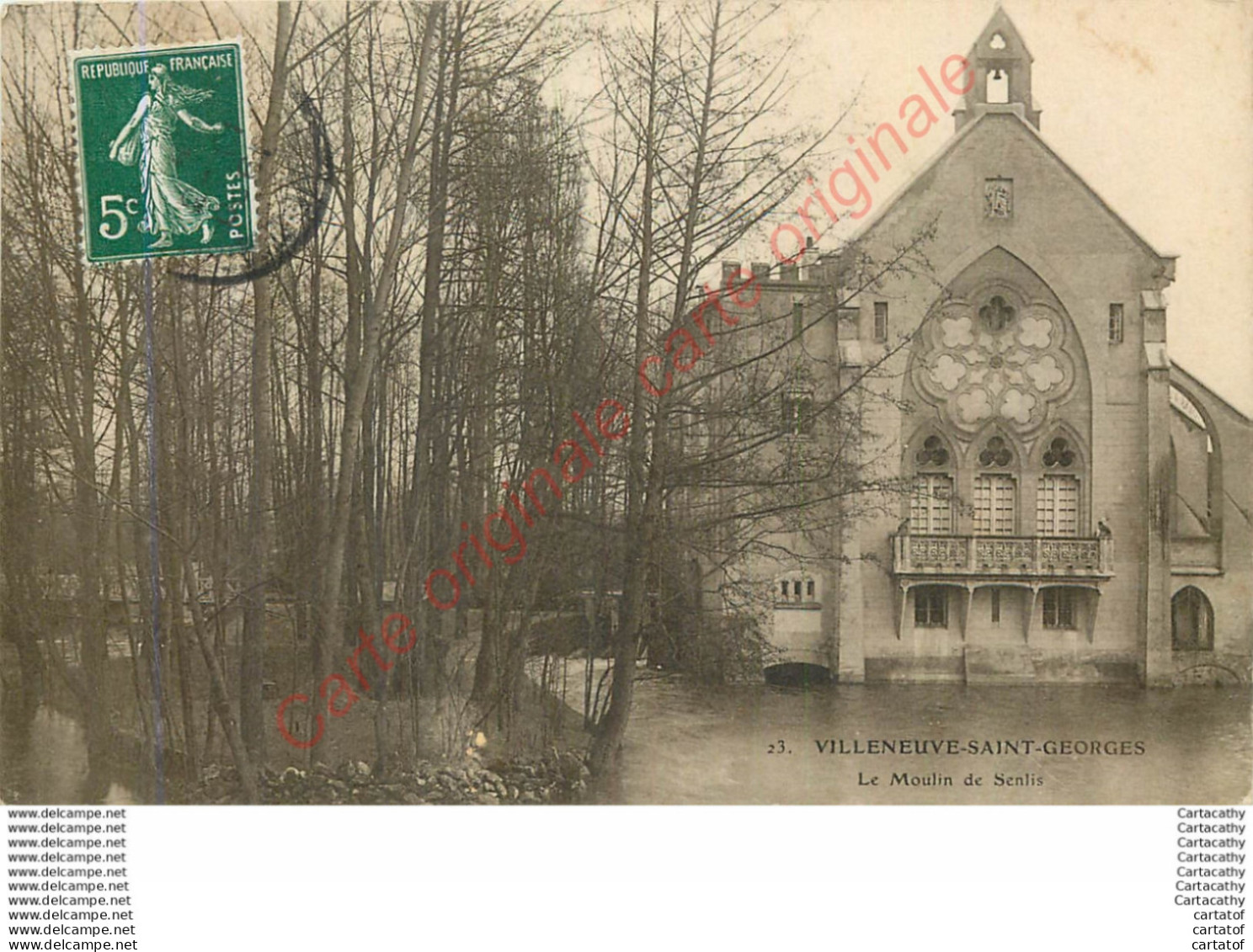 94.  VILLENEUVE SAINT GEORGES .  Le Moulin De SENLIS . - Villeneuve Saint Georges