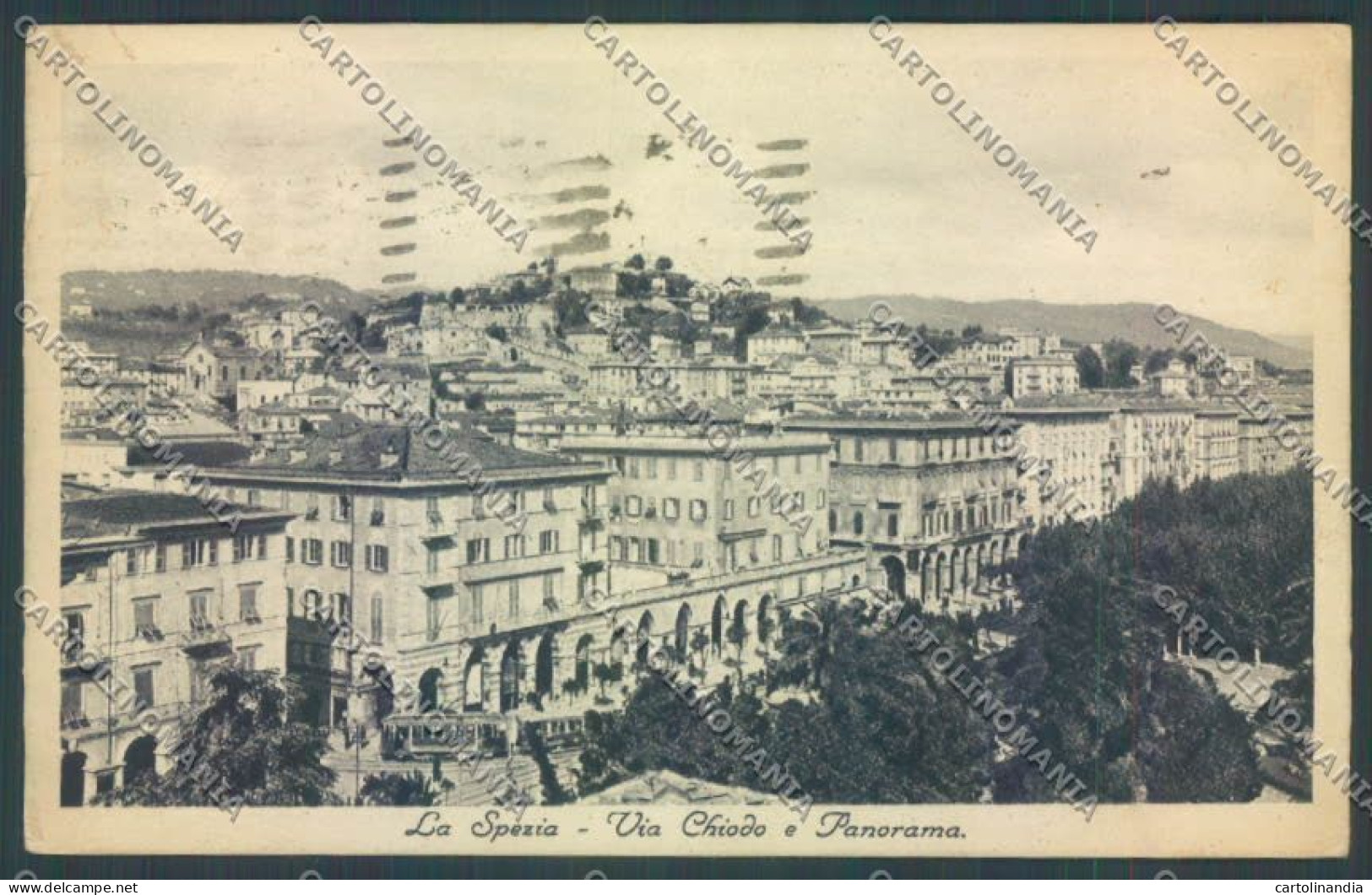 La Spezia Città PIEGA Cartolina ZT6853 - La Spezia