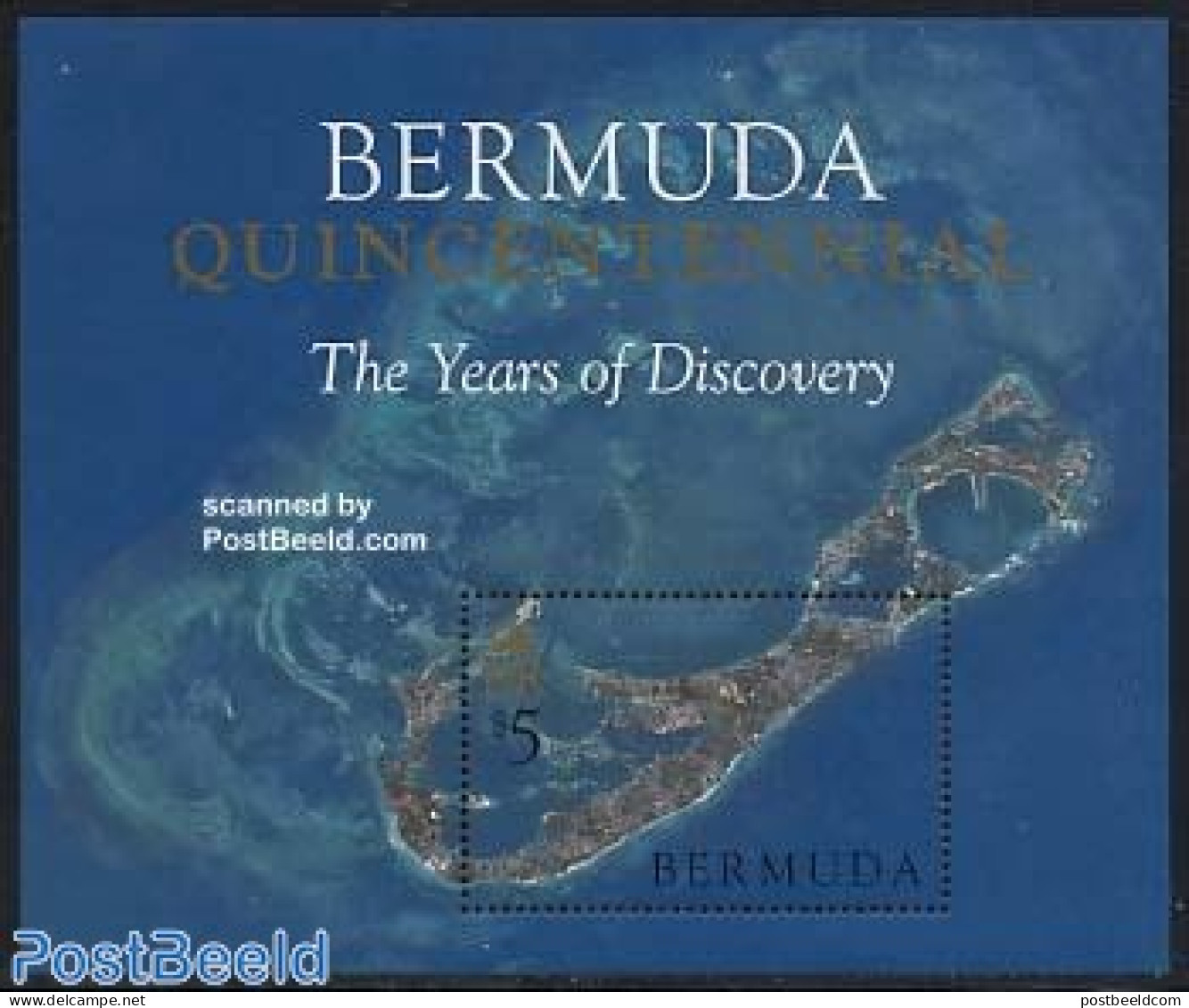 Bermuda 2005 Quincentennial S/s, Mint NH, Various - Maps - Geografia