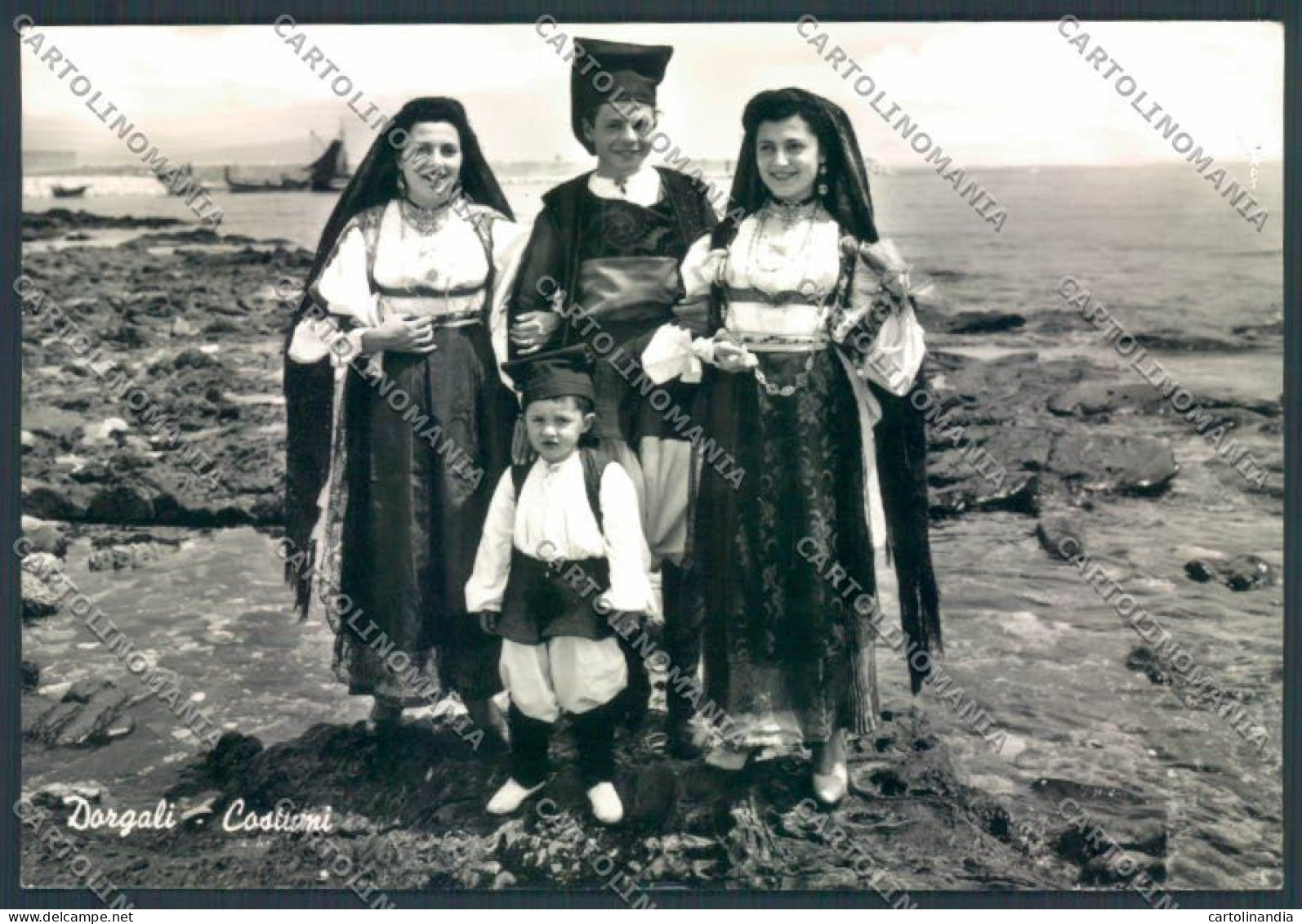 Nuoro Dorgali Costumi Sardi Foto FG Cartolina ZF6650 - Nuoro