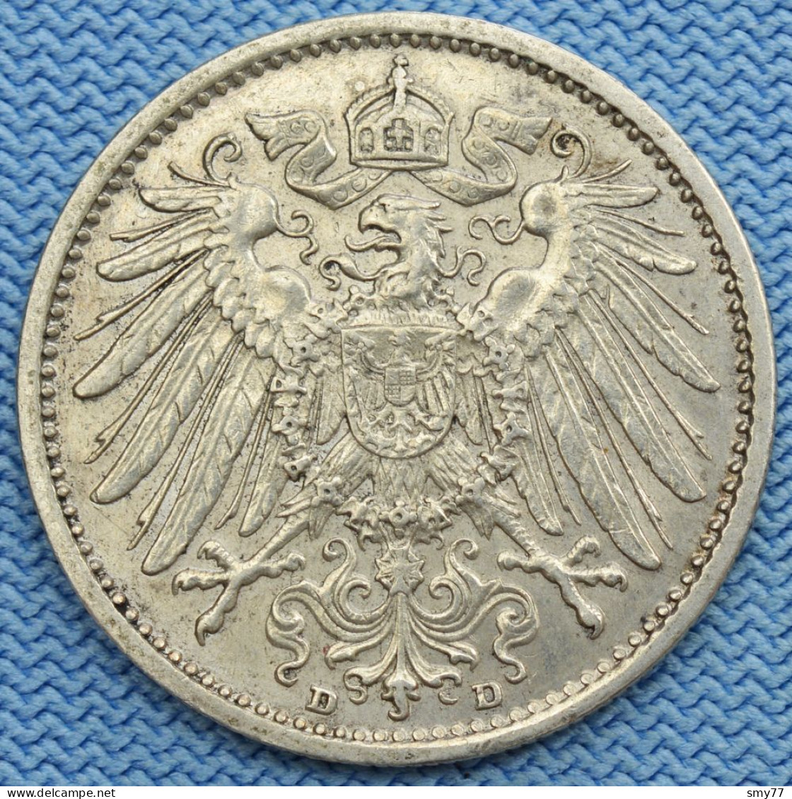 Germany / Deutschland • 1 Mark 1912 D • High Grade • Deutsches Reich / Allemagne Empire • [24-653] - 1 Mark