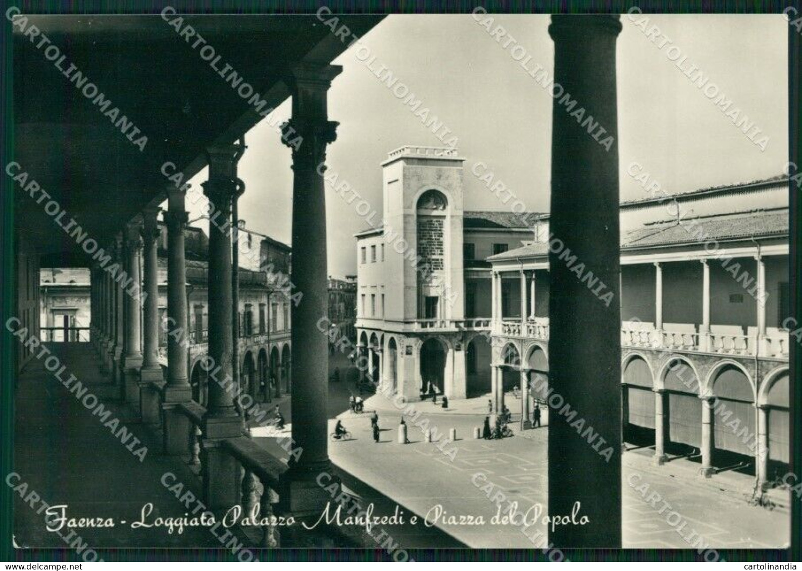 Ravenna Faenza Palazzo Manfredi Foto FG Cartolina ZK6541 - Ravenna