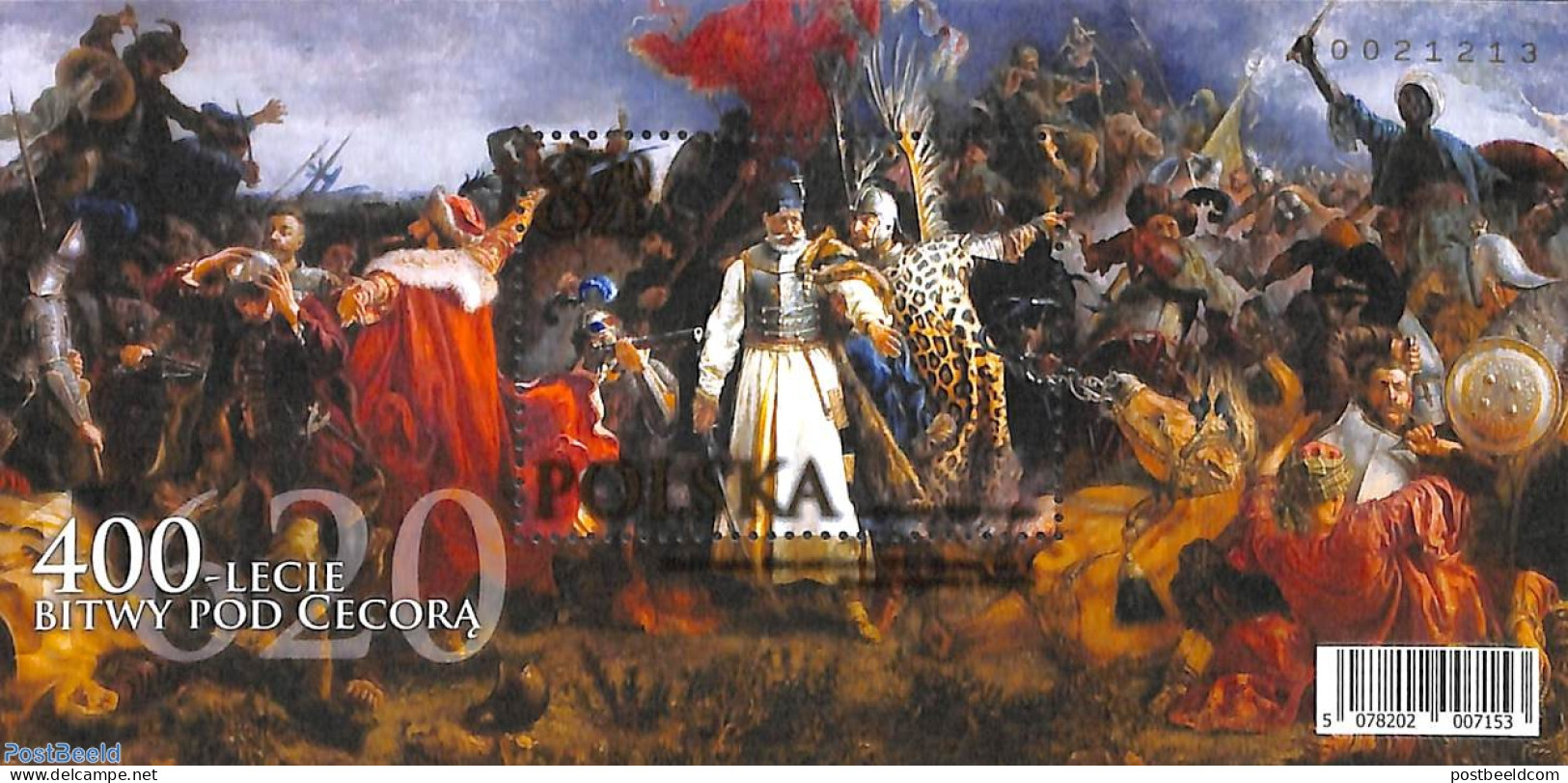 Poland 2020 Battle Of Cecora S/s, Mint NH, Art - Paintings - Unused Stamps