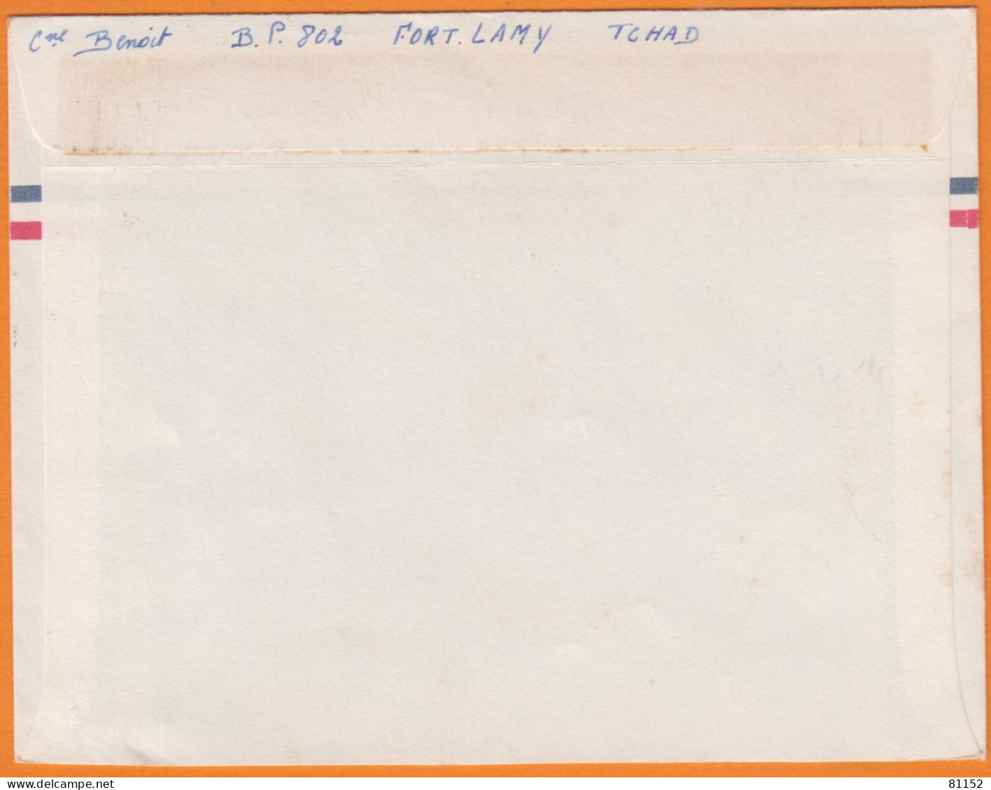 Tchad   Lettre à 30F   De FORT-LAMY  Année  1970    Pour 22 DINAN    D'un Militaire - Tschad (1960-...)