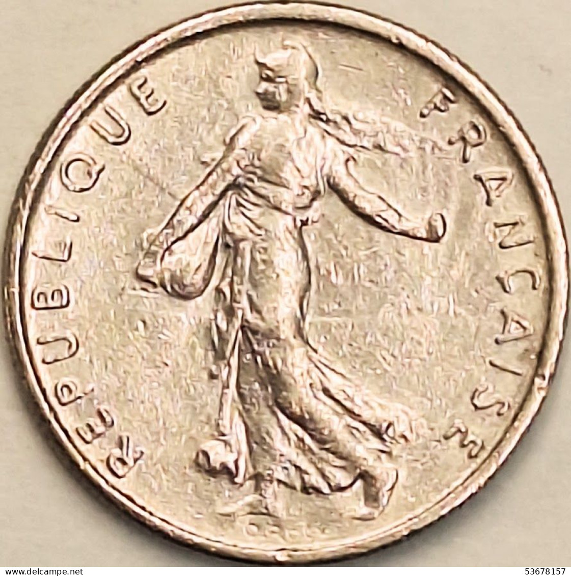 France - 1/2 Franc 1969, KM# 931.1 (#4288) - 1/2 Franc