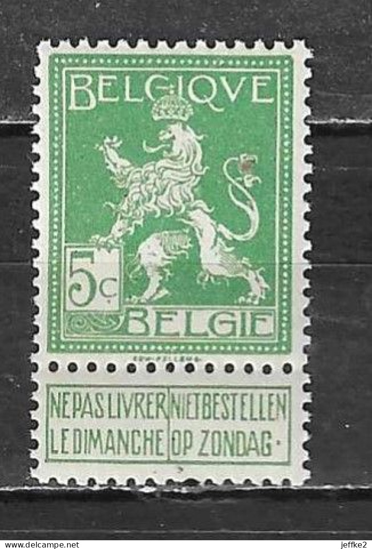 110**  Pellens - Bonne Valeur - MNH**  - LOOK!!!! - 1912 Pellens