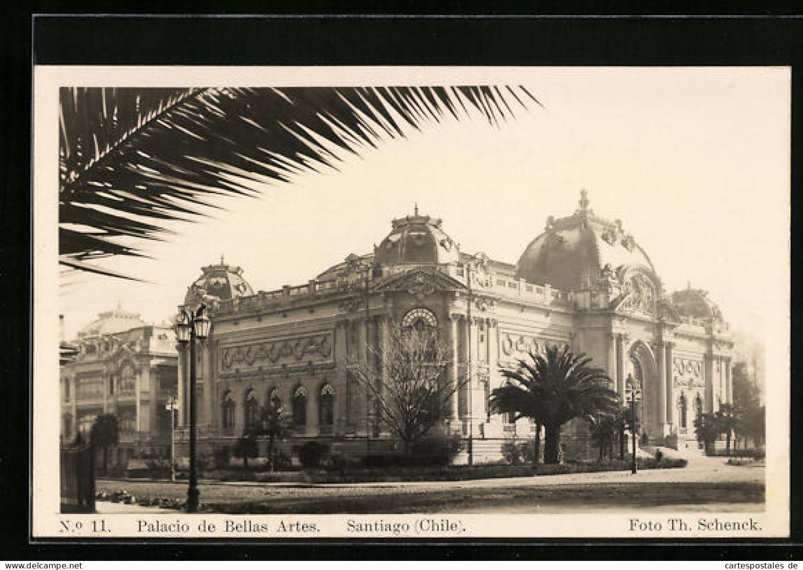 AK Santiago, Palacio De Bellas Artes  - Chili