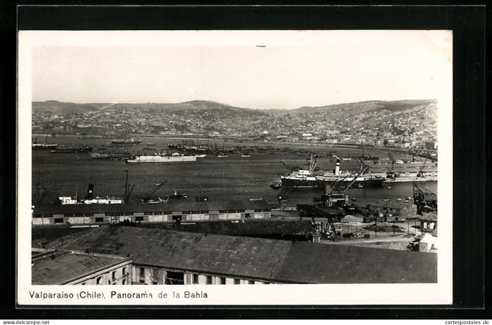 AK Valparaiso, Panorama De La Bahia  - Chili