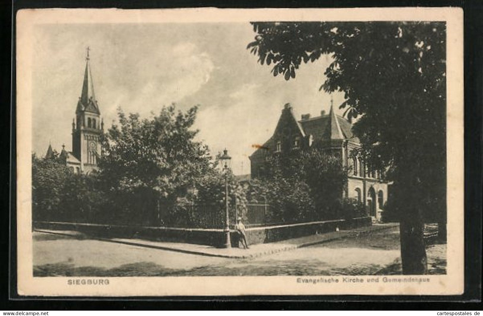 AK Siegburg, Evangelische Kirche Und Gemeindehaus  - Siegburg