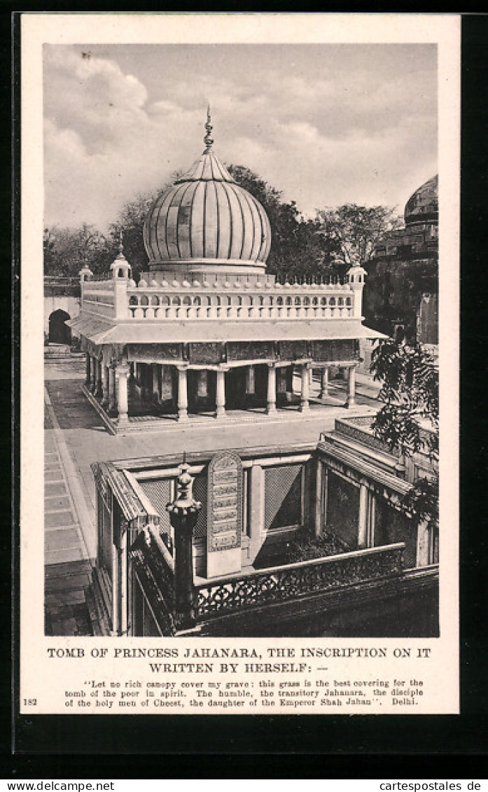 AK Delhi, Tomb Of Princess Jahanara  - India