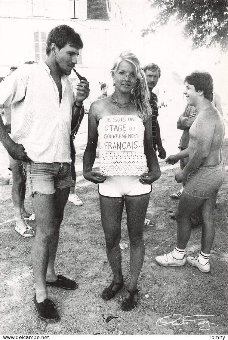 & Photographe Claude Fagé Manifestation Touristes étrangers Lors De La Greve 1984 Chalon Sur Saone - Sonstige & Ohne Zuordnung